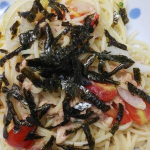 青じそ香る和風トマトスパゲティ